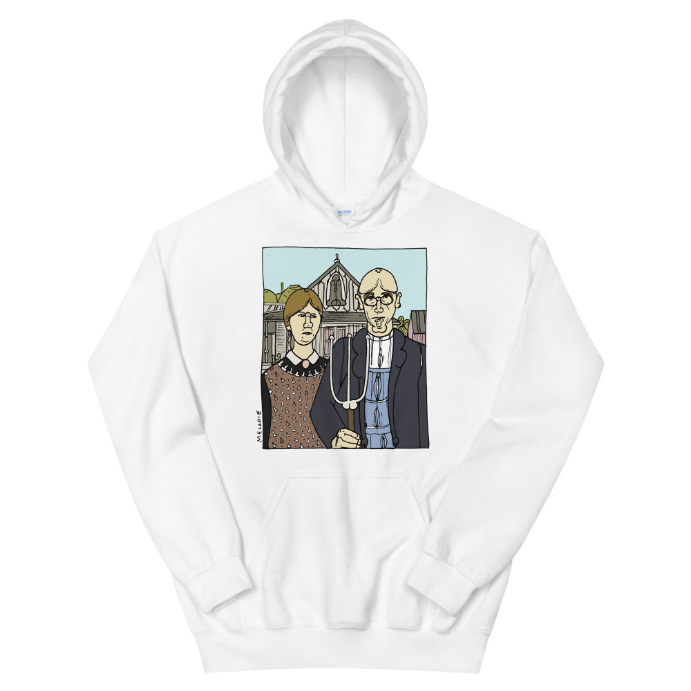 " Grant Wood " Unisex Hoodie
