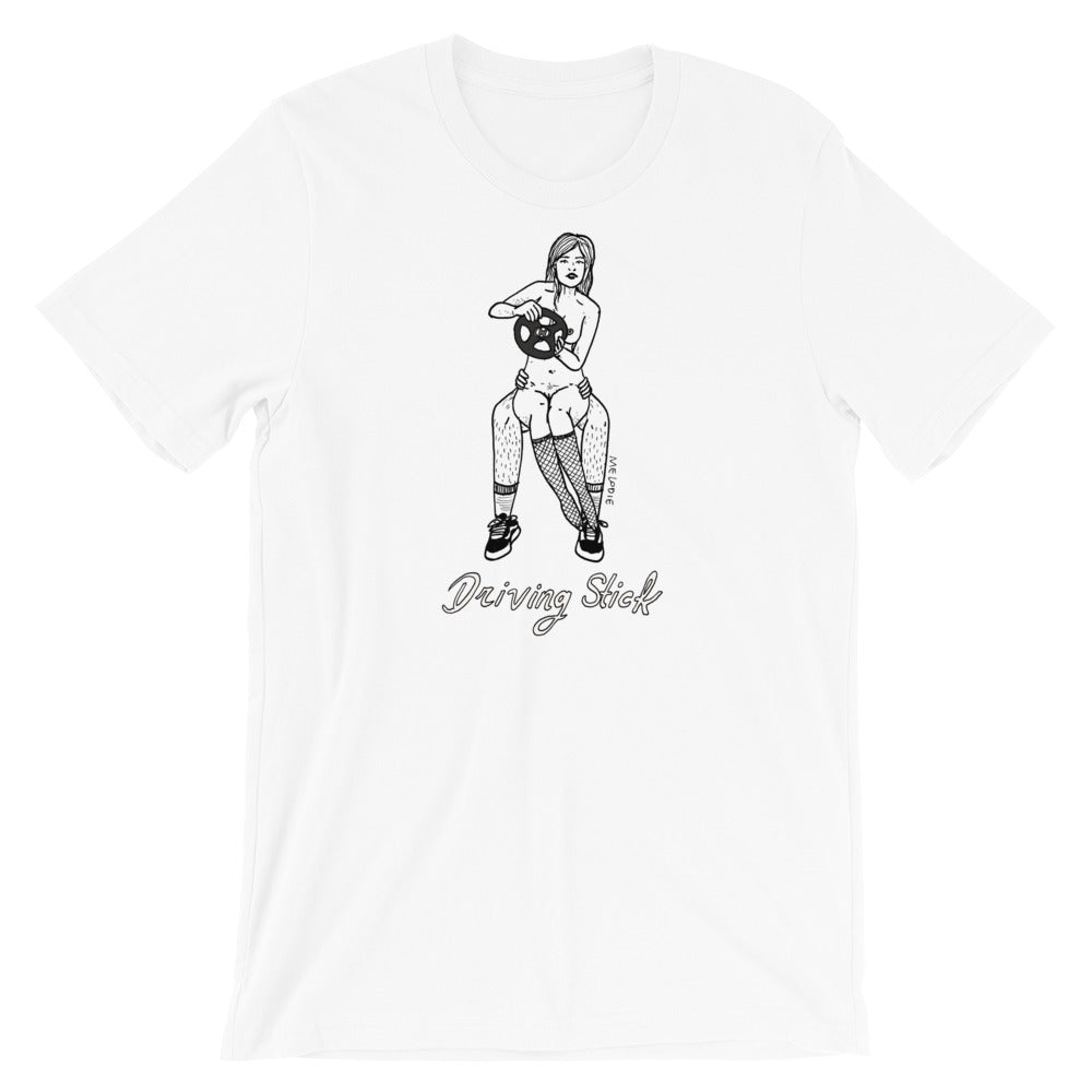 " Driving Stick " Short-Sleeve Unisex T-Shirt