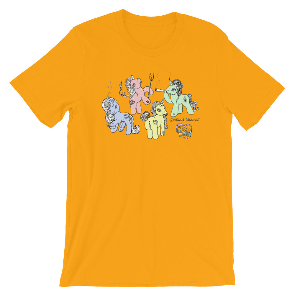 " My Little Horny " Short-Sleeve Unisex T-Shirt