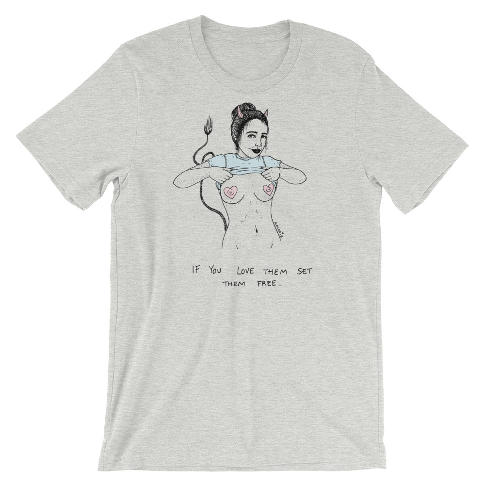 " If You Love Them Set Them Free " Short-Sleeve Unisex T-Shirt