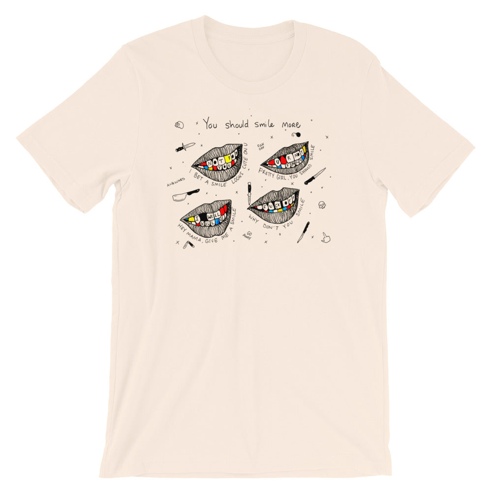 " You Should Smile More " Short-Sleeve Unisex T-Shirt