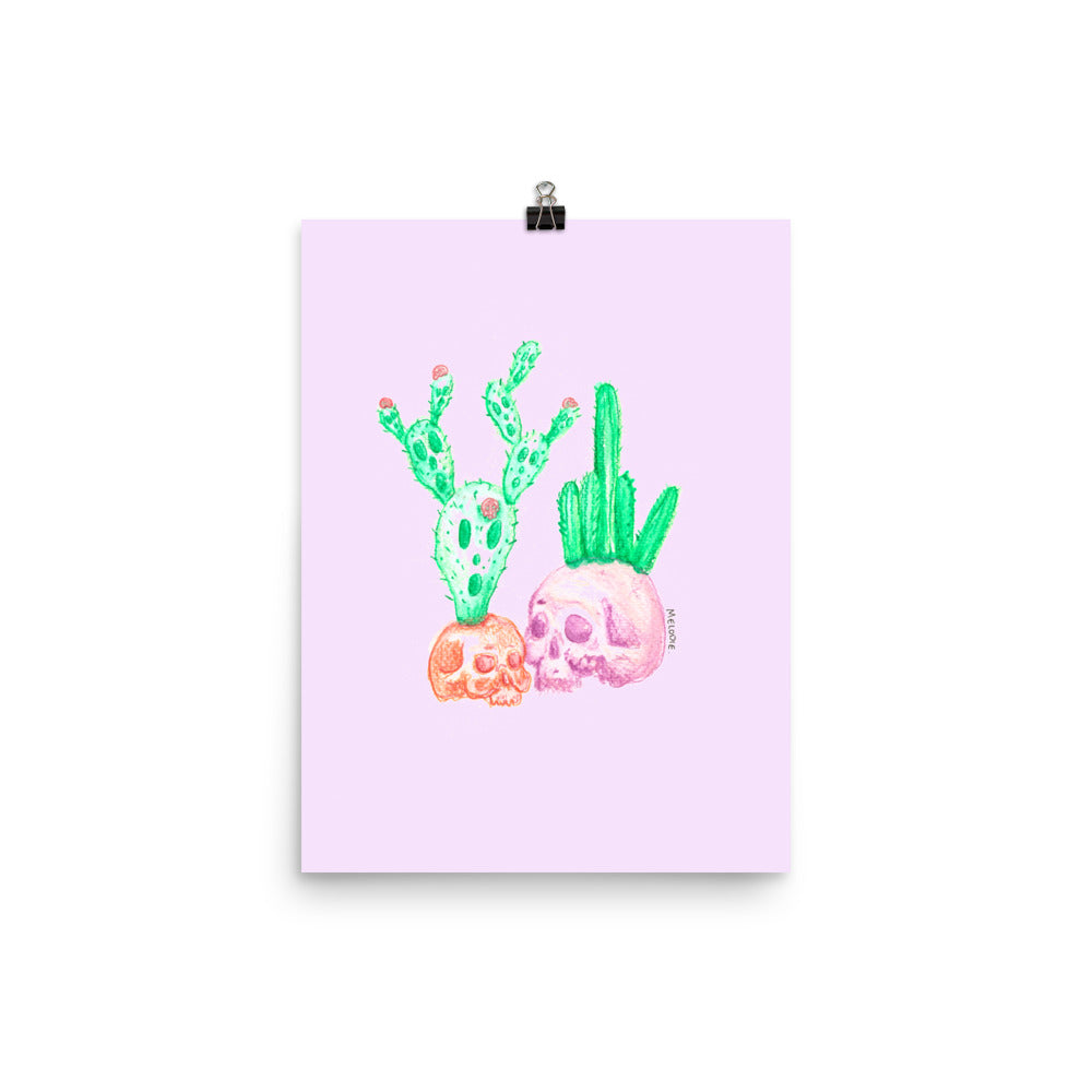 " Tête De Cactus 1 " Print / Poster
