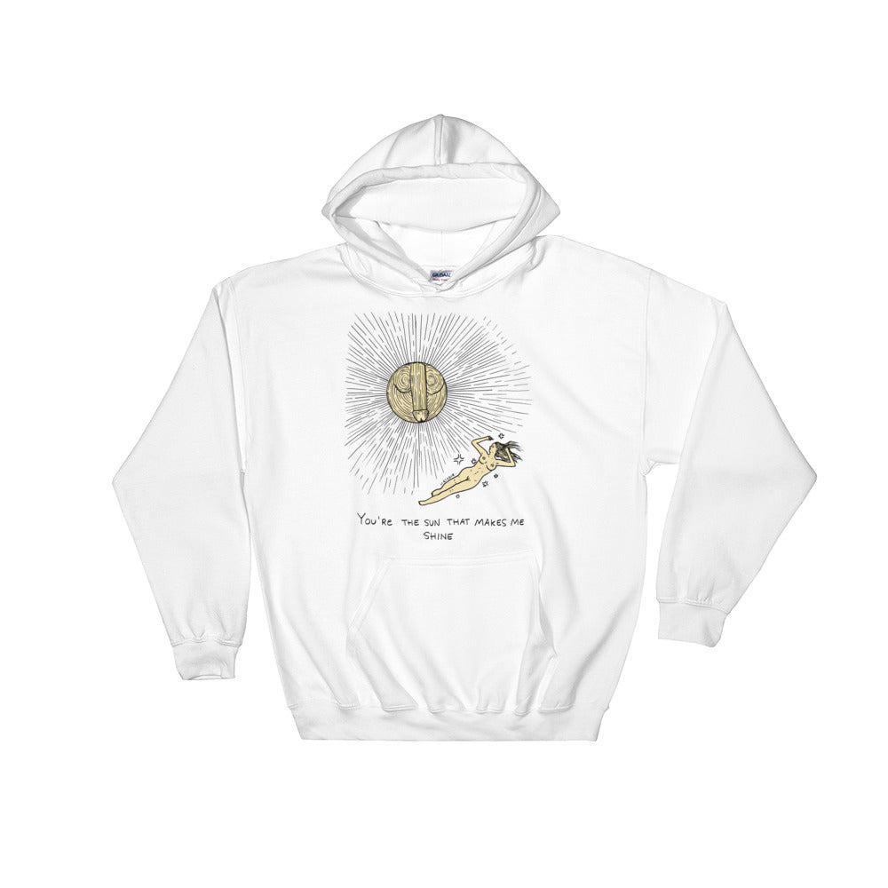 " The Sun That Makes Me Shine " Unisex Hooded Sweatshirt