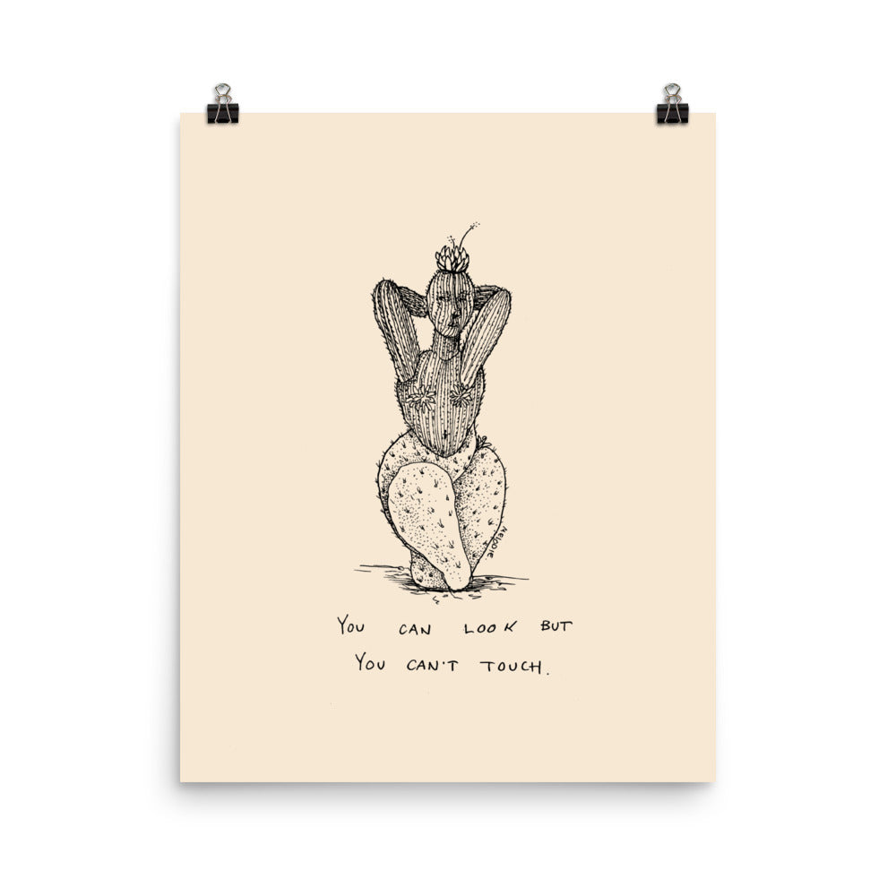 " Can't Touch This " Print / Poster