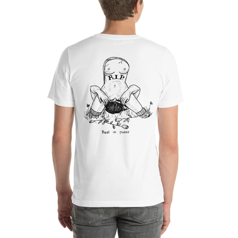 " Us X Rest In Pussy " Combo Short-Sleeve Unisex T-Shirt