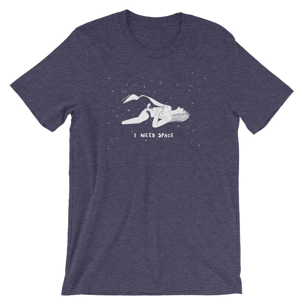 " I NEED SPACE " #5 Short-Sleeve Unisex T-Shirt