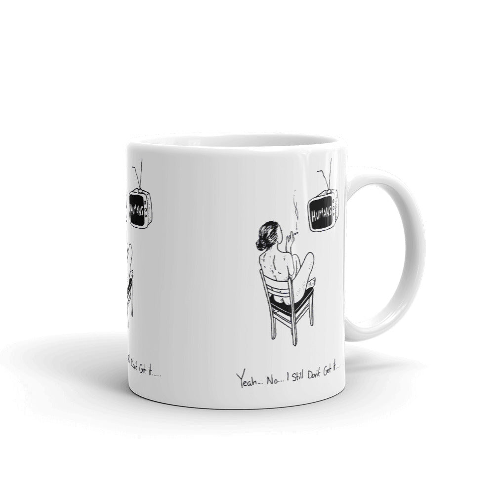 " Humans " Mug
