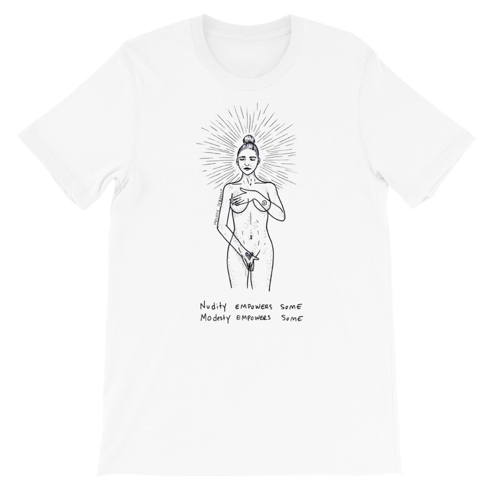 " Empowers " Feel Powerful Short-Sleeve Unisex T-Shirt