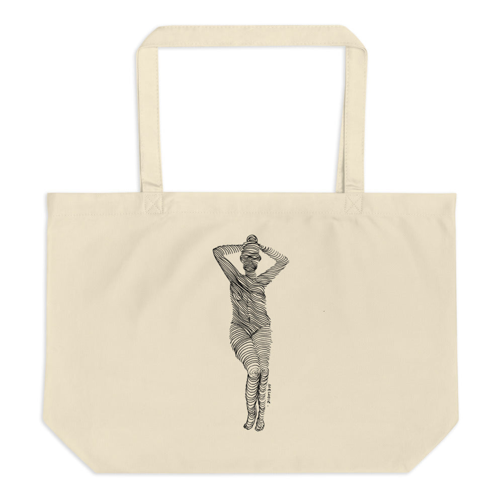 " 7 Deadly Sins + 1 " Large organic tote bag