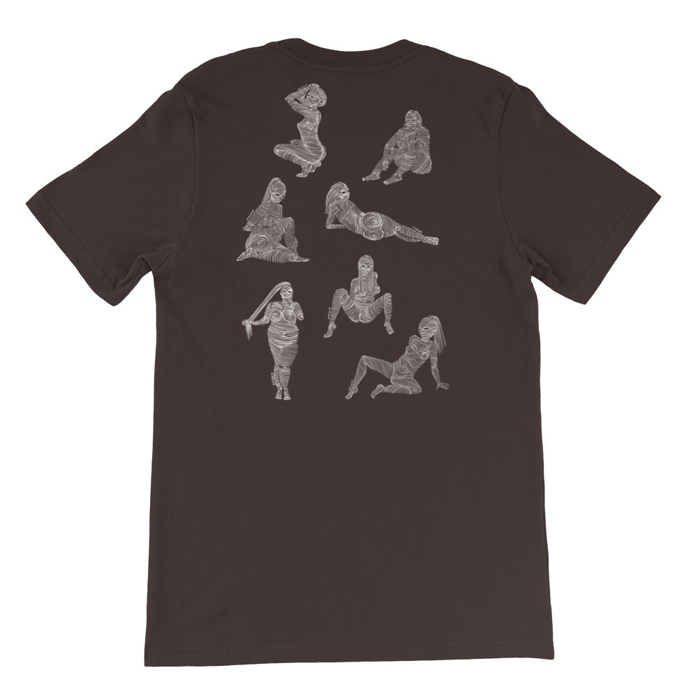 " 7/7 Deadly sins " Front and back Print Dark Short-Sleeve Unisex T-Shirt