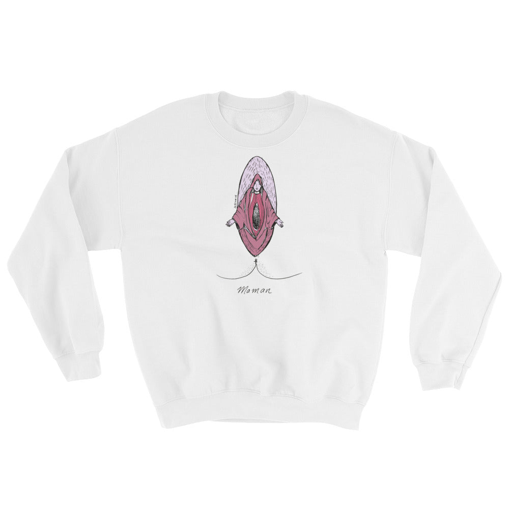 " Ave Vagina " Unisex Heavy Blend Crewneck Sweatshirt