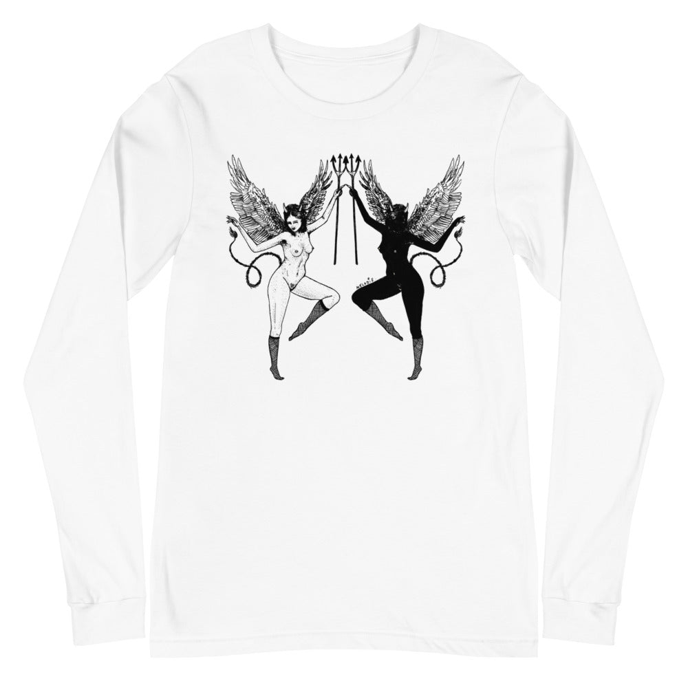 " Angels " Unisex Long Sleeve Tee
