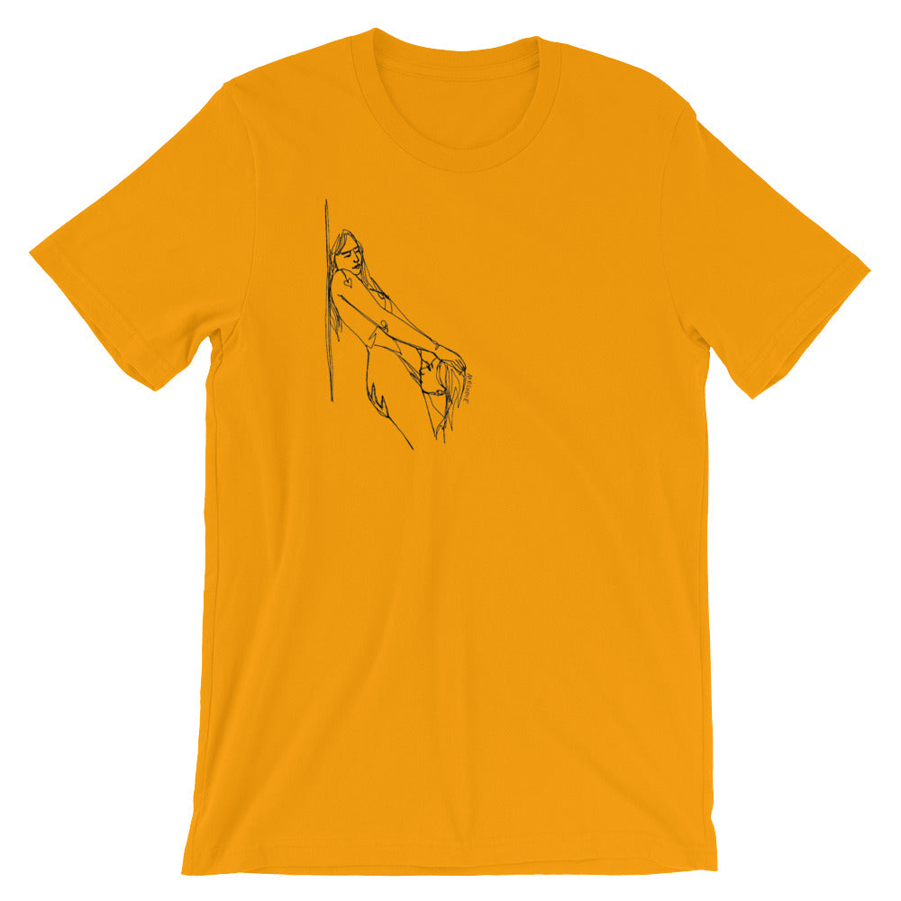" Happy Meal " Front And Back Print. Unisex Short Sleeve Jersey T-Shirt with Tear Away Label