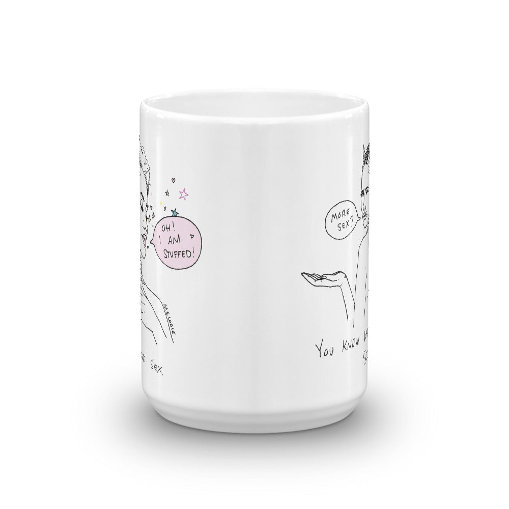 " what's better than sex ? / After good sex " Pervert combo Mug