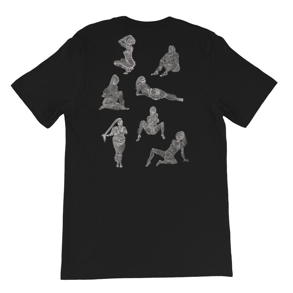 " 6/7 Deadly sins " Front and back Print Dark Short-Sleeve Unisex T-Shirt