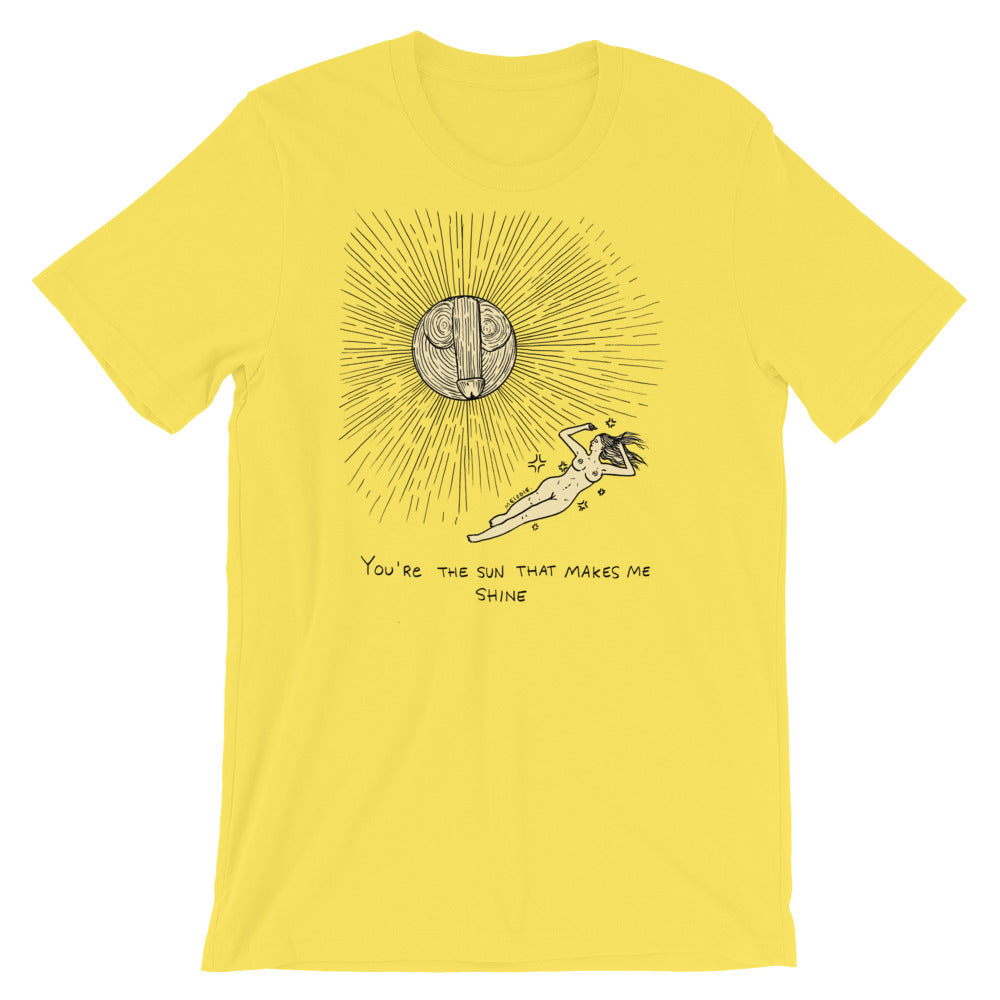 " The Sun That Makes Me Shine " Short-Sleeve Unisex T-Shirt