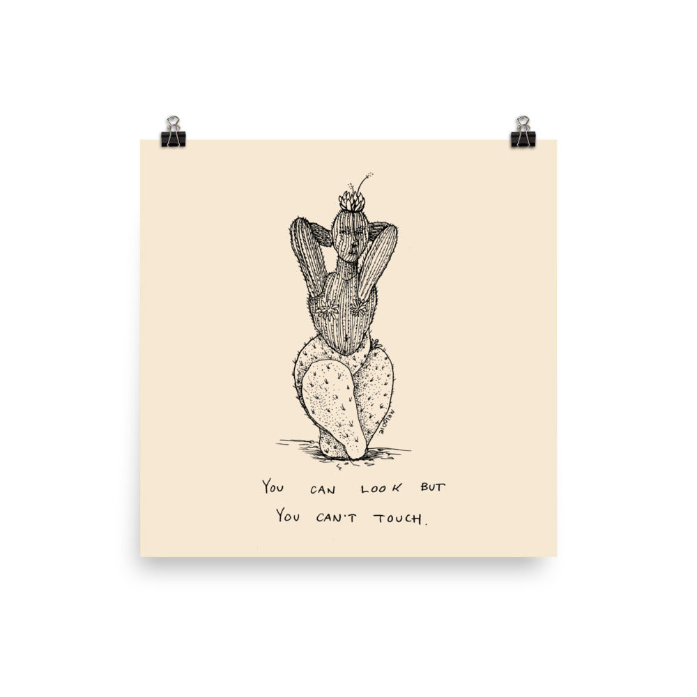 " Can't Touch This " Print / Poster