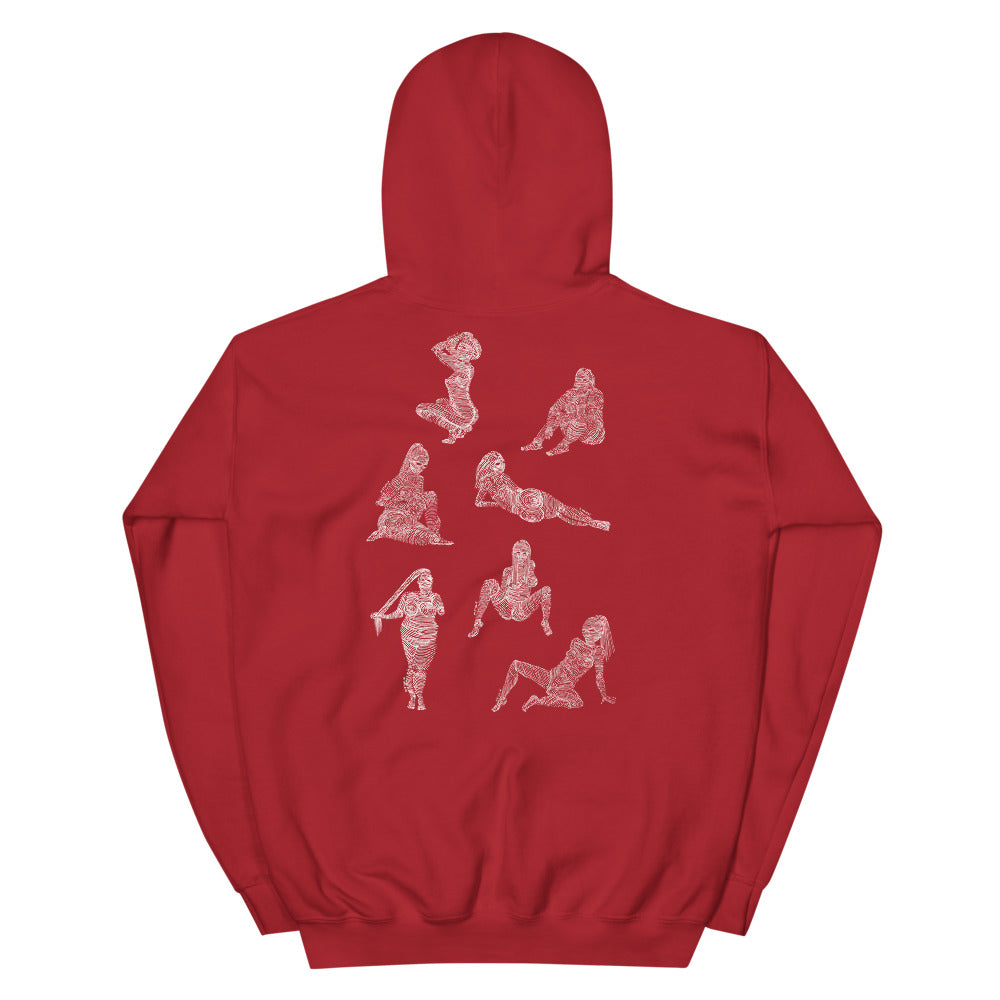 " 3/7 Deadly sins " Front and back Print Dark Unisex Hoodie