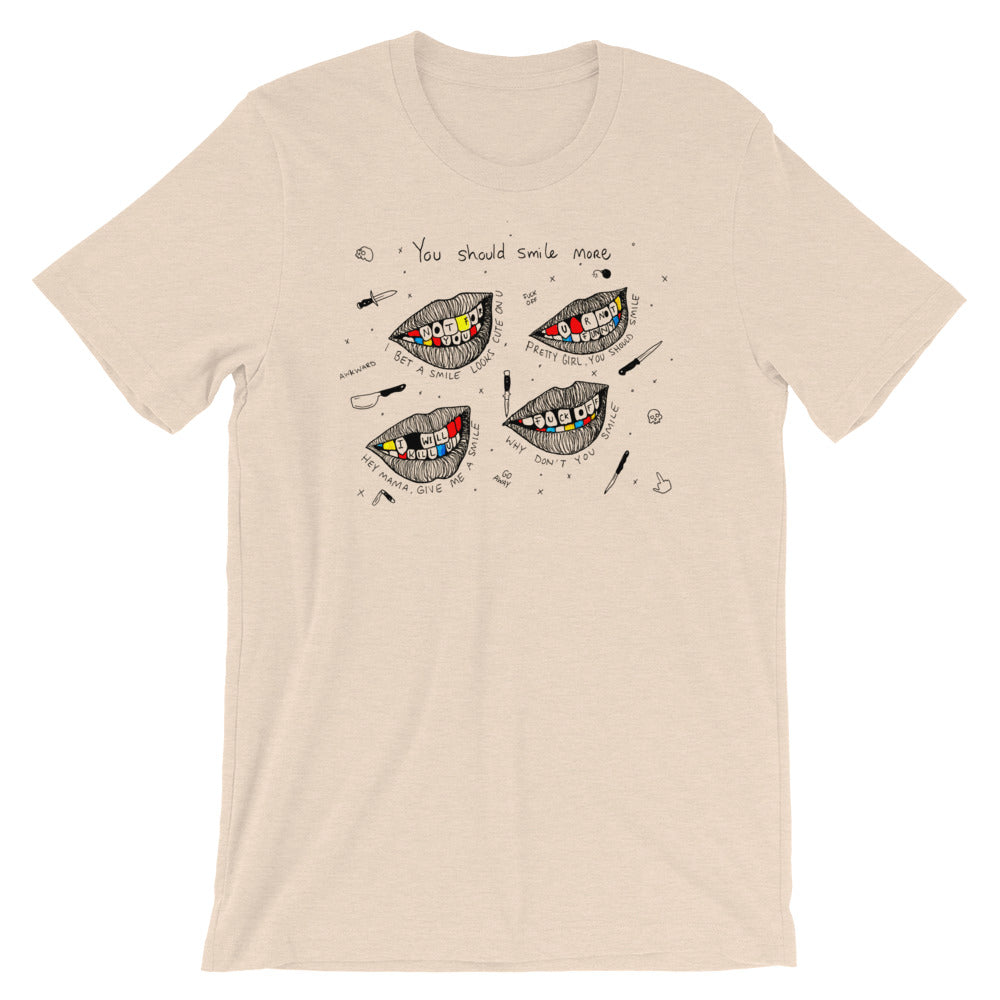 " You Should Smile More " Short-Sleeve Unisex T-Shirt
