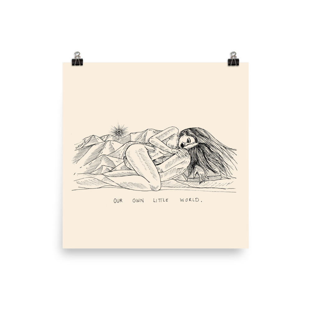 " Our Own Little World " Print / Poster