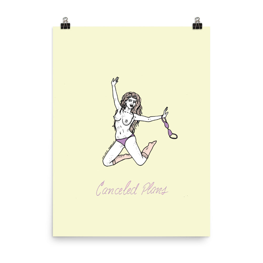 " Canceled Plans " Poster