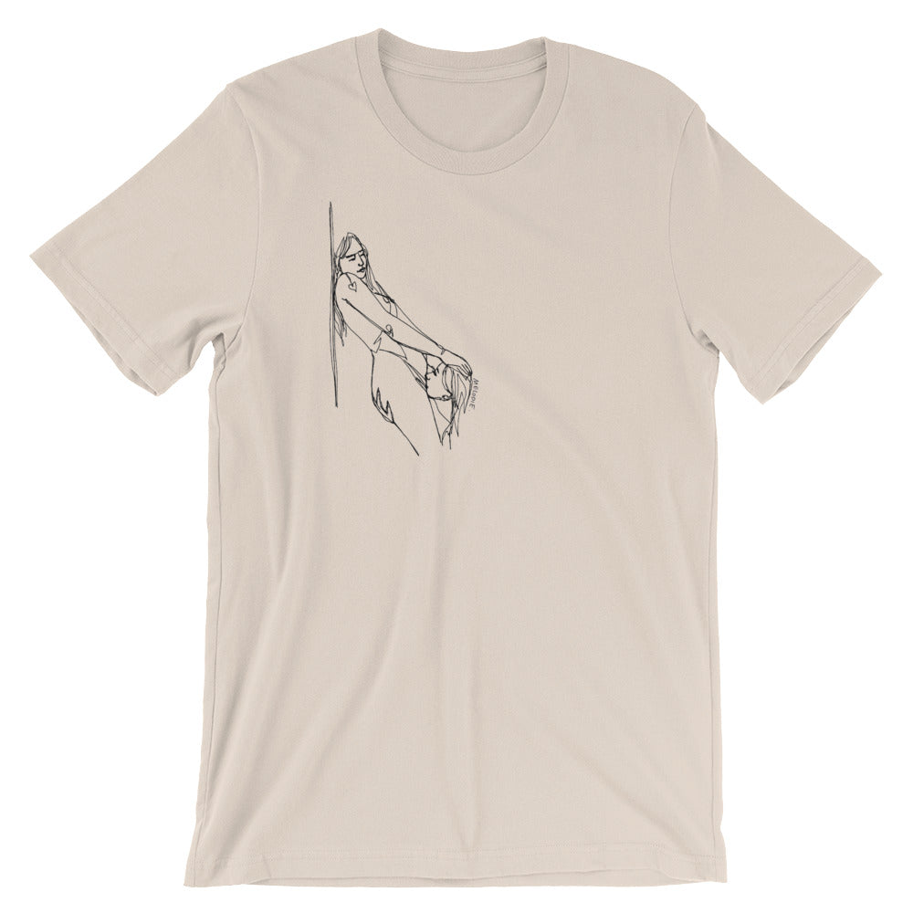 " Happy Meal " Front And Back Print. Unisex Short Sleeve Jersey T-Shirt with Tear Away Label