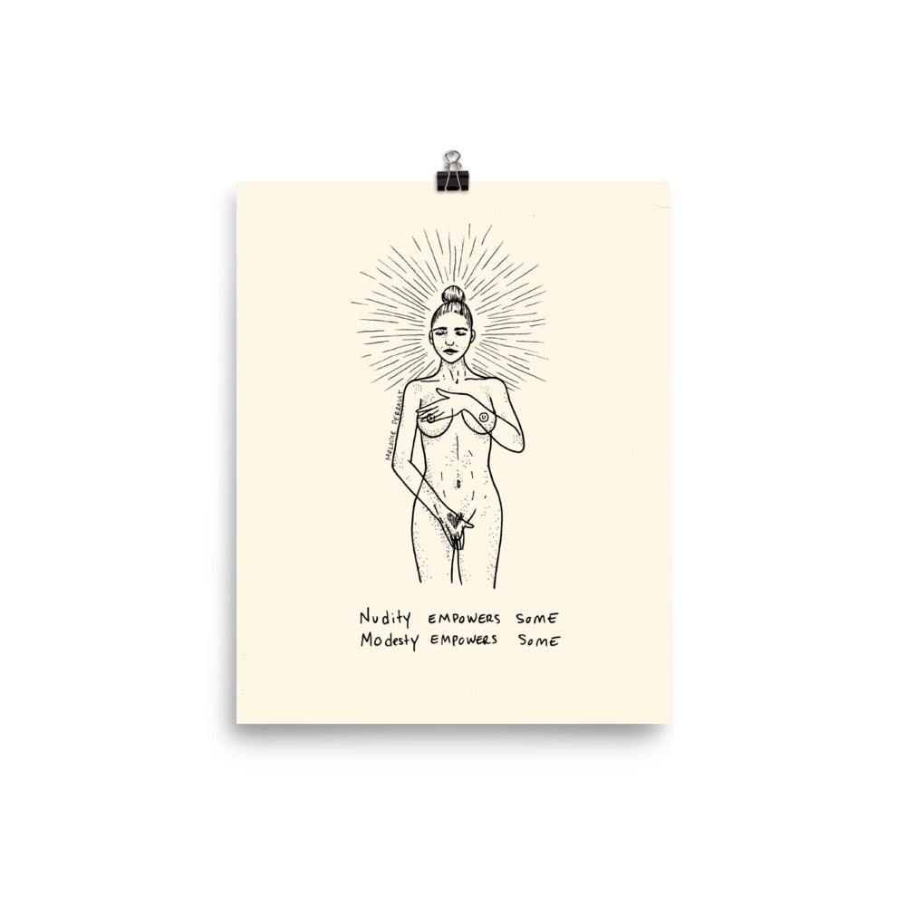 " Empowers " Feel Powerful Print / Poster