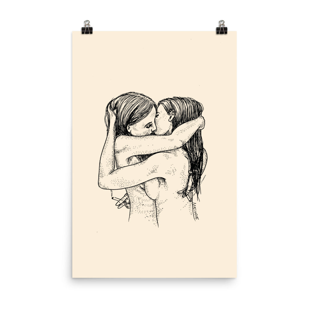 " Kiss Kiss Kill Kill " Print / Poster