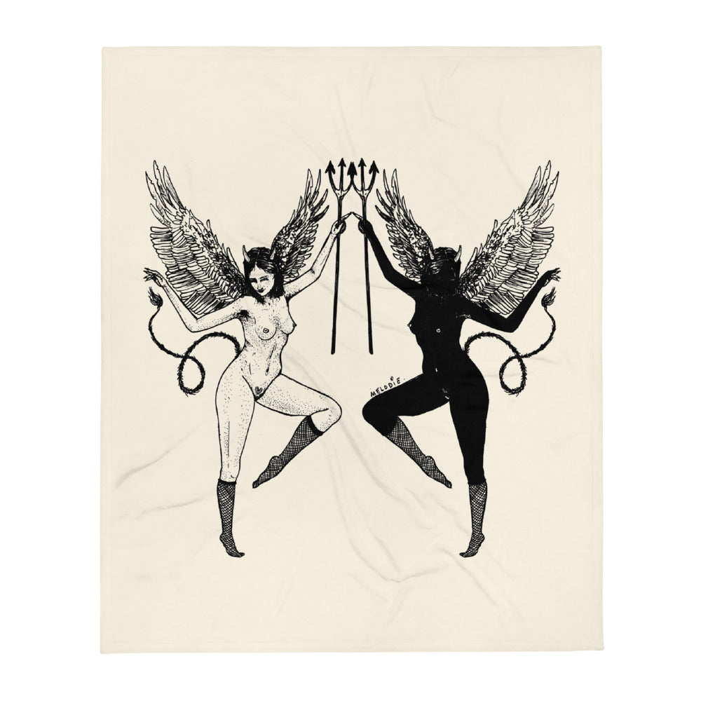 " Angels " Throw Blanket