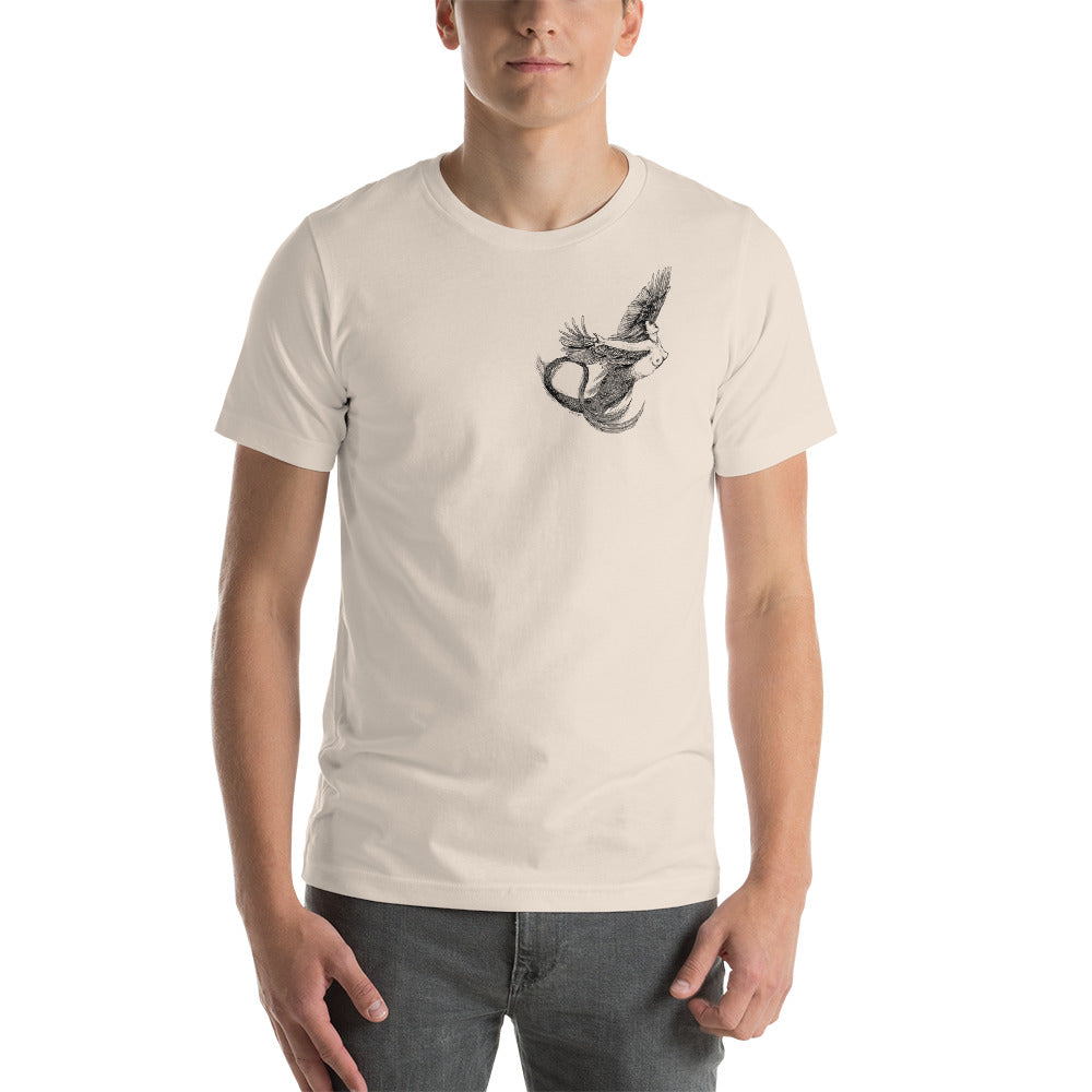 " Best Of Both World X All Shapes And Forms "Front and Back Print Short-Sleeve Unisex T-Shirt