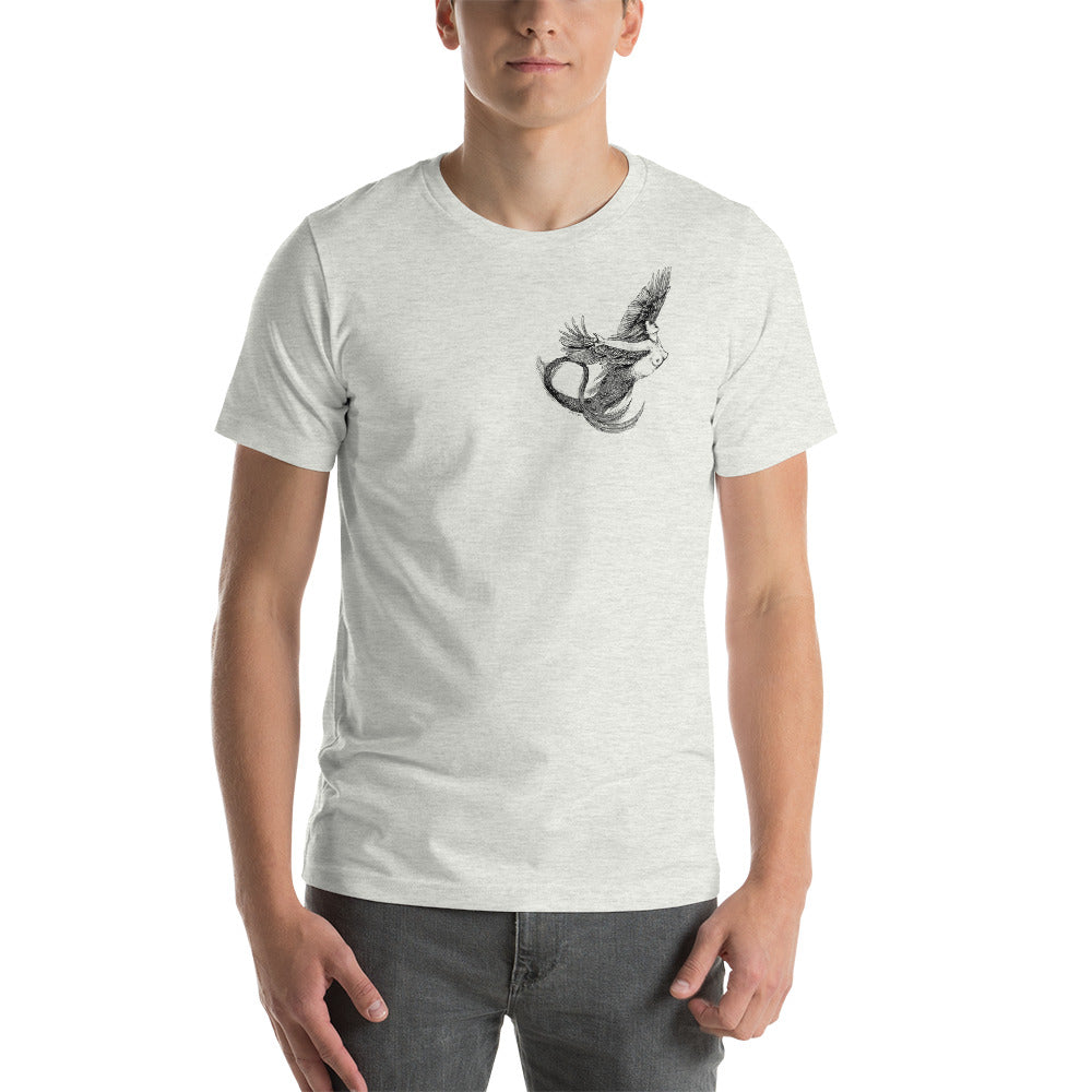 " Best Of Both World X All Shapes And Forms "Front and Back Print Short-Sleeve Unisex T-Shirt