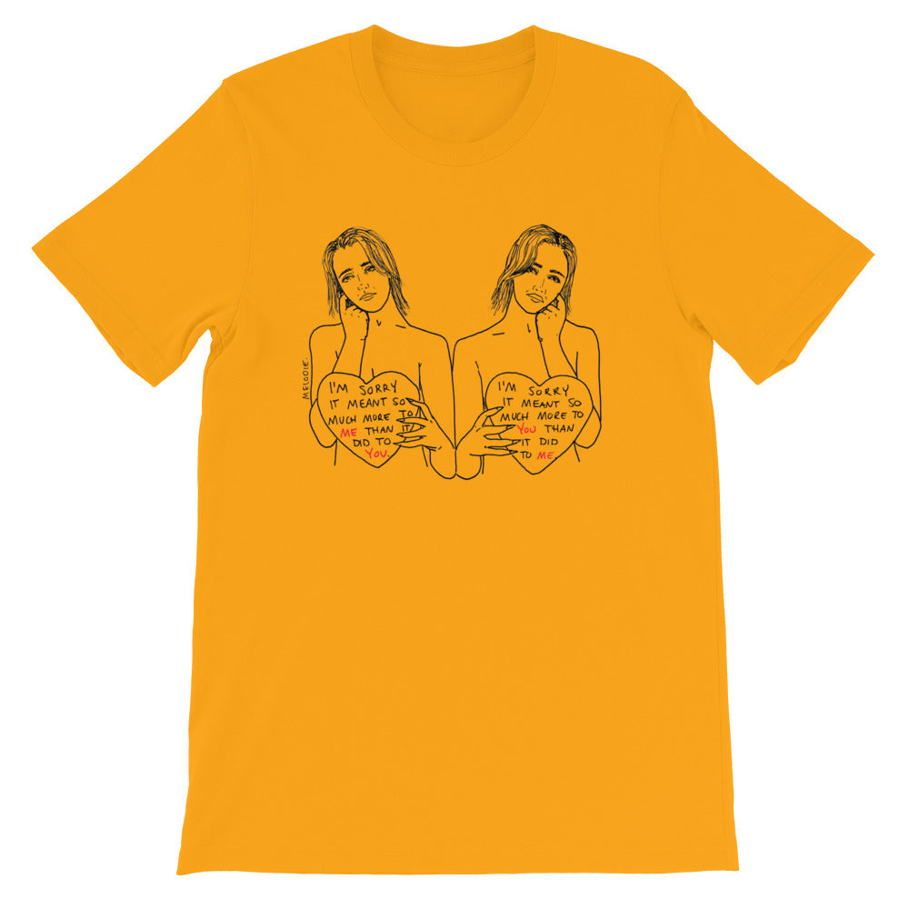 " I'm Sorry " Short-Sleeve Unisex T-Shirt