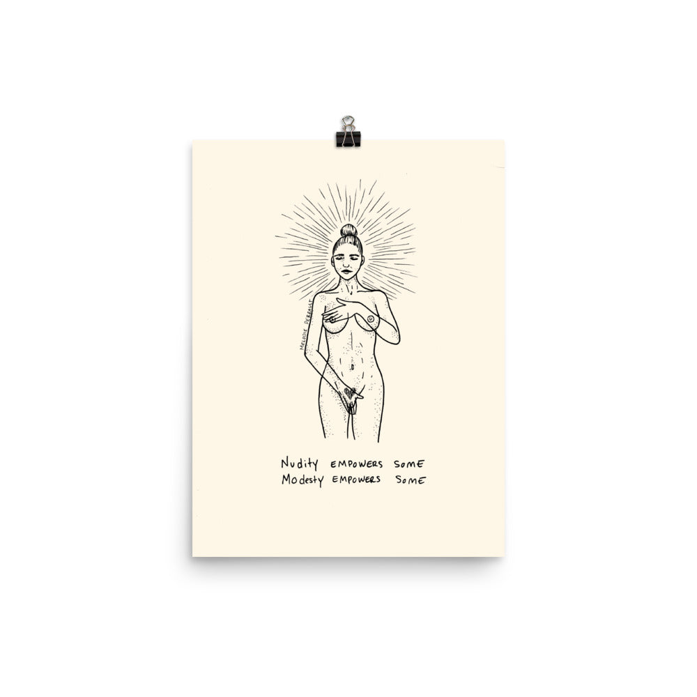 " Empowers " Feel Powerful Print / Poster