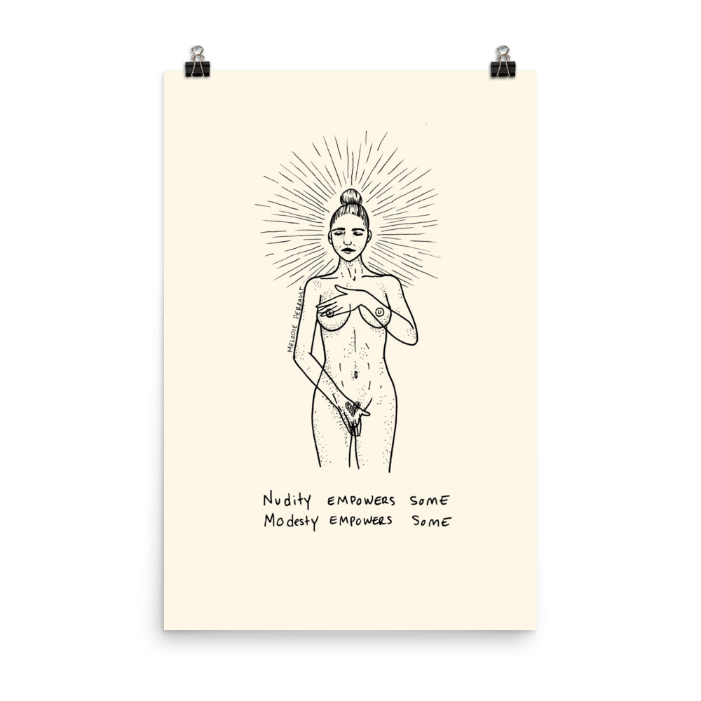 " Empowers " Feel Powerful Print / Poster