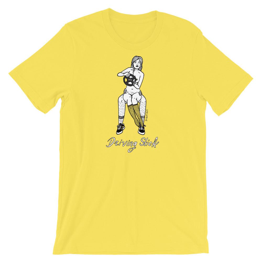 " Driving Stick " Short-Sleeve Unisex T-Shirt
