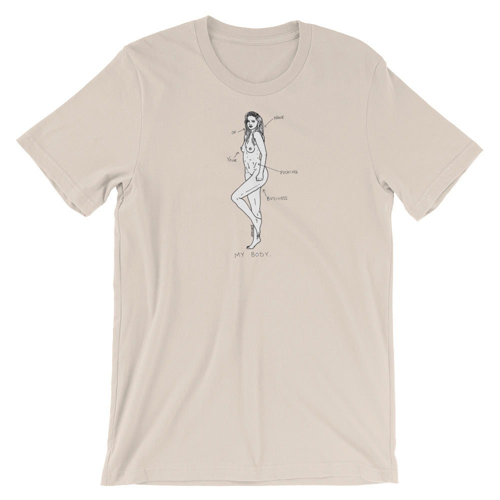 " My Body " Short-Sleeve Unisex T-Shirt