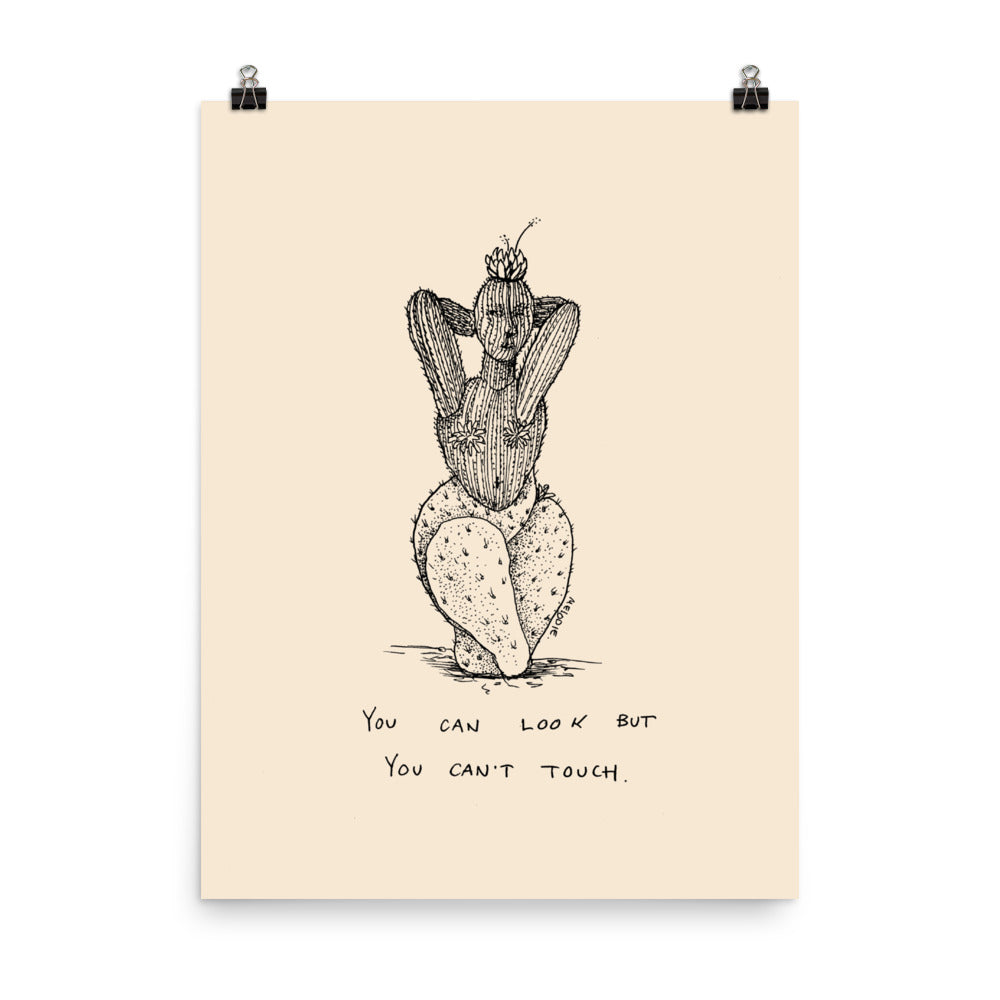 " Can't Touch This " Print / Poster