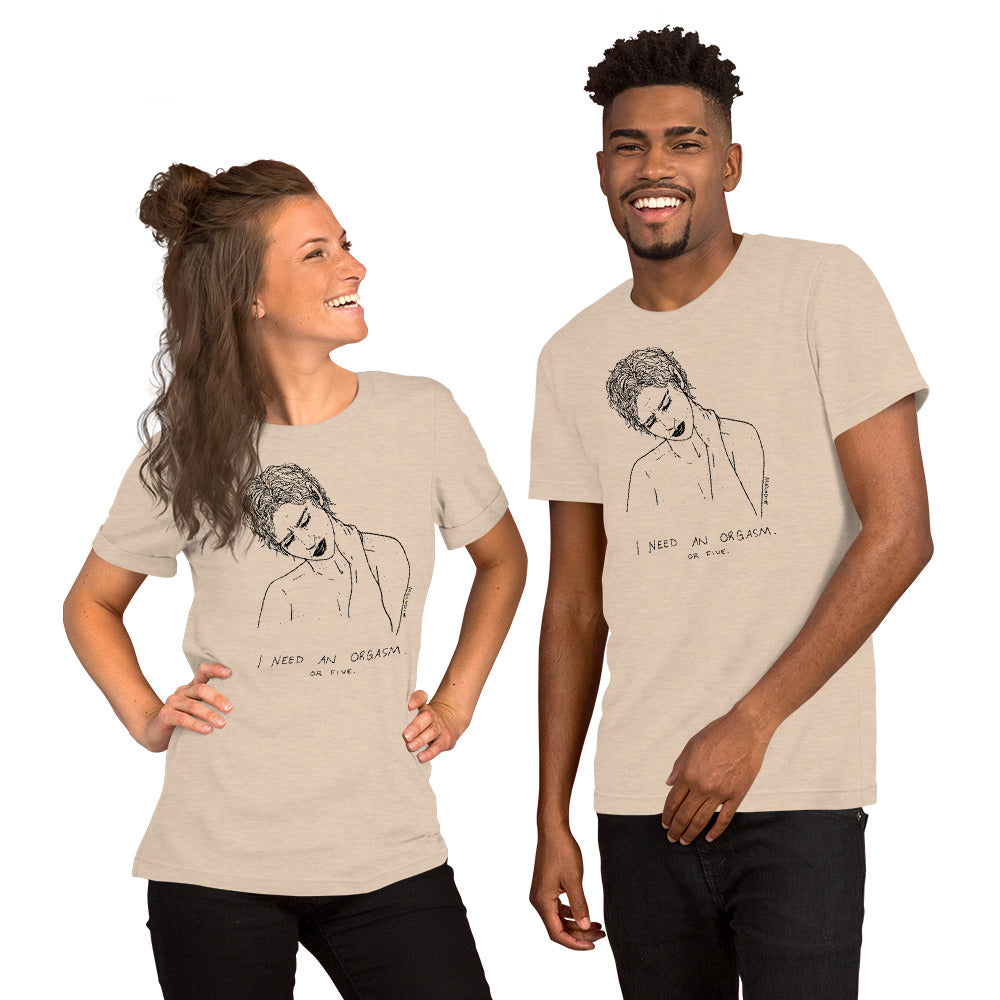 " Orgasm " Short-Sleeve Unisex T-Shirt