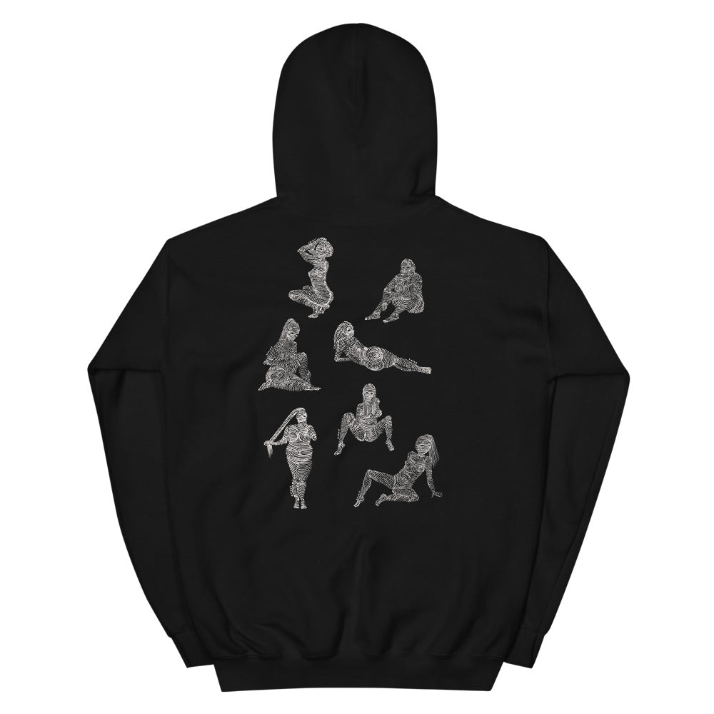 " 7/7 Deadly sins " Front and back Print Dark Unisex Hoodie