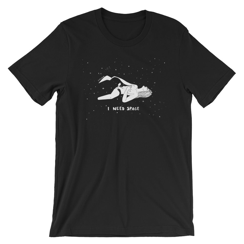 " I NEED SPACE " #5 Short-Sleeve Unisex T-Shirt