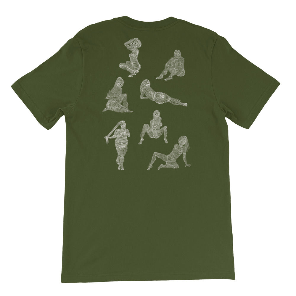 " 5/7 Deadly sins " Front and back Print Dark Short-Sleeve Unisex T-Shirt
