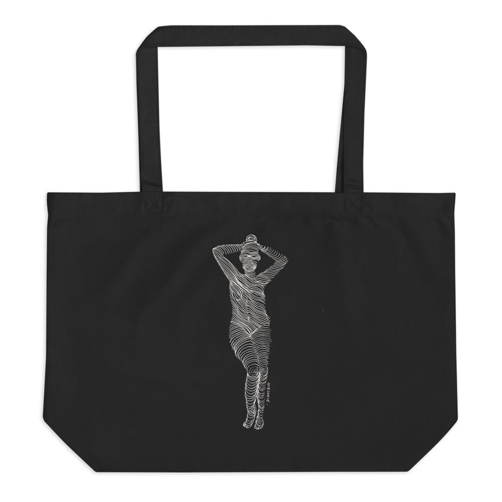 " 7 Deadly Sins + 1 " Large organic tote bag