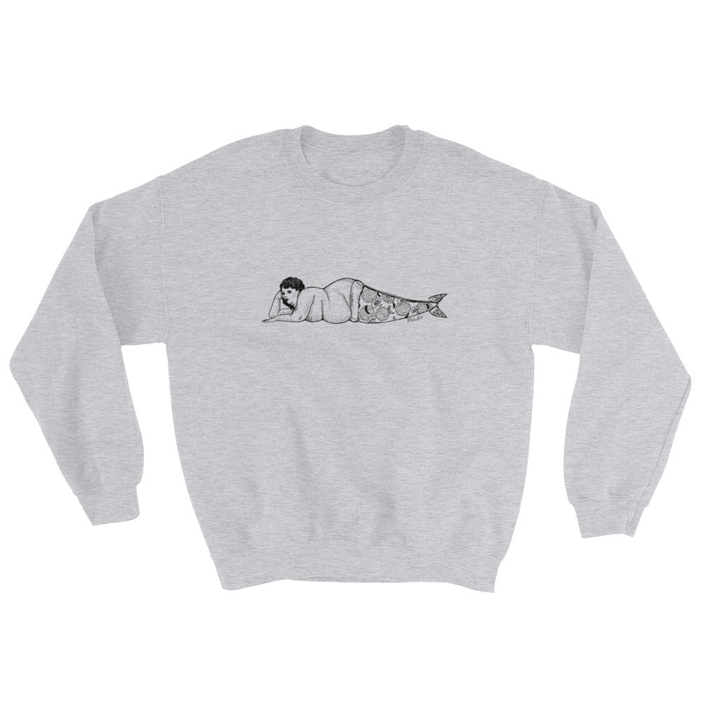 " Pizza Mermaid " Unisex Sweatshirt