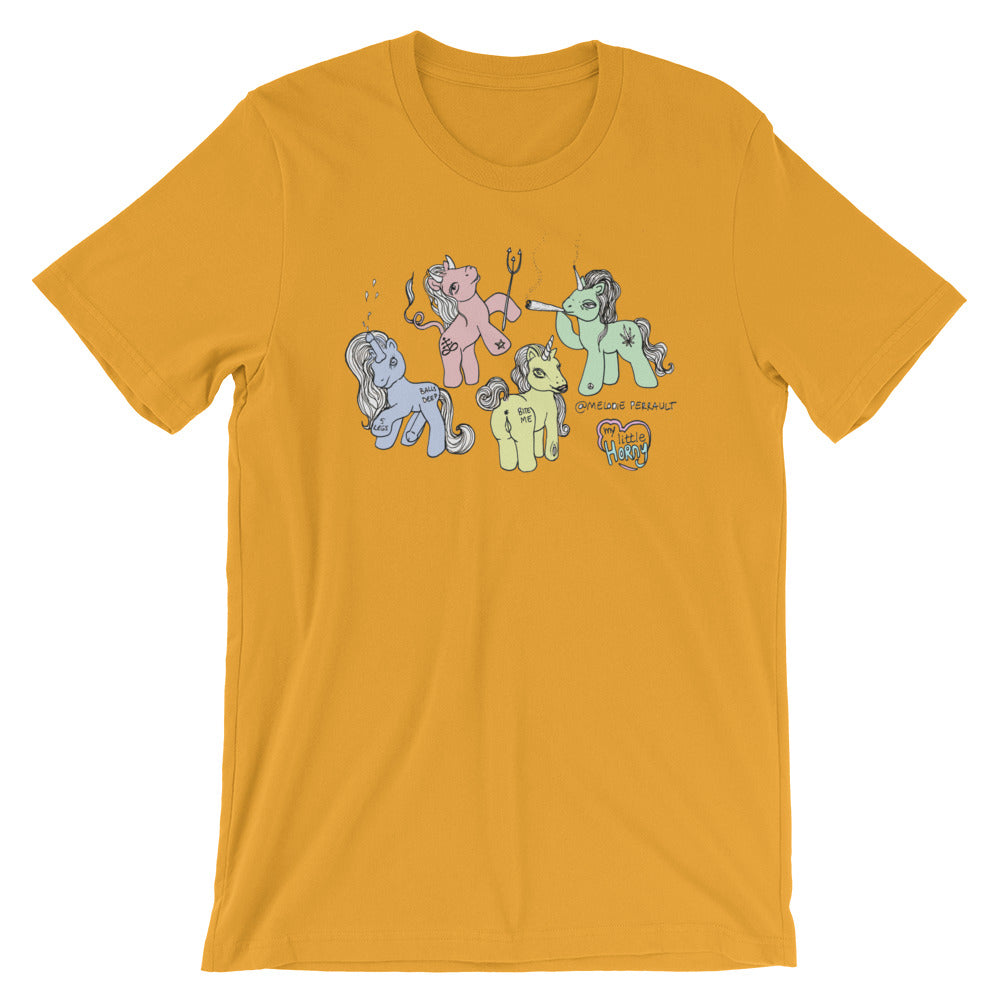 " My Little Horny " Short-Sleeve Unisex T-Shirt