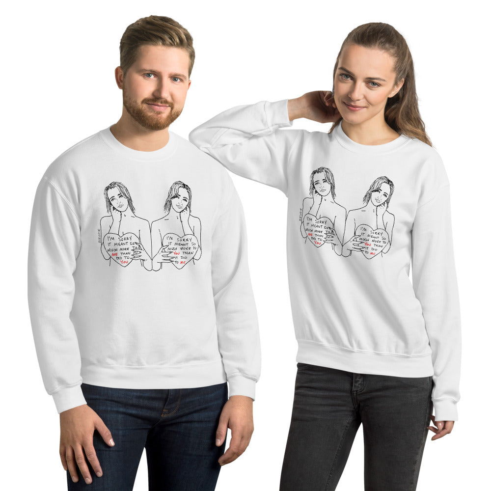 " I'm Sorry " Unisex Sweatshirt