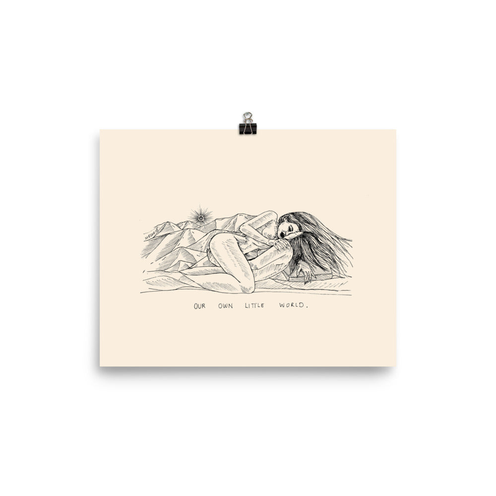 " Our Own Little World " Print / Poster