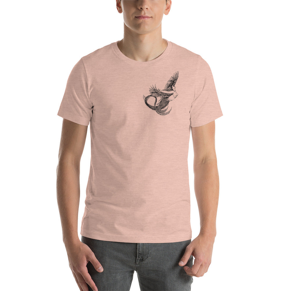 " Best Of Both World X All Shapes And Forms "Front and Back Print Short-Sleeve Unisex T-Shirt