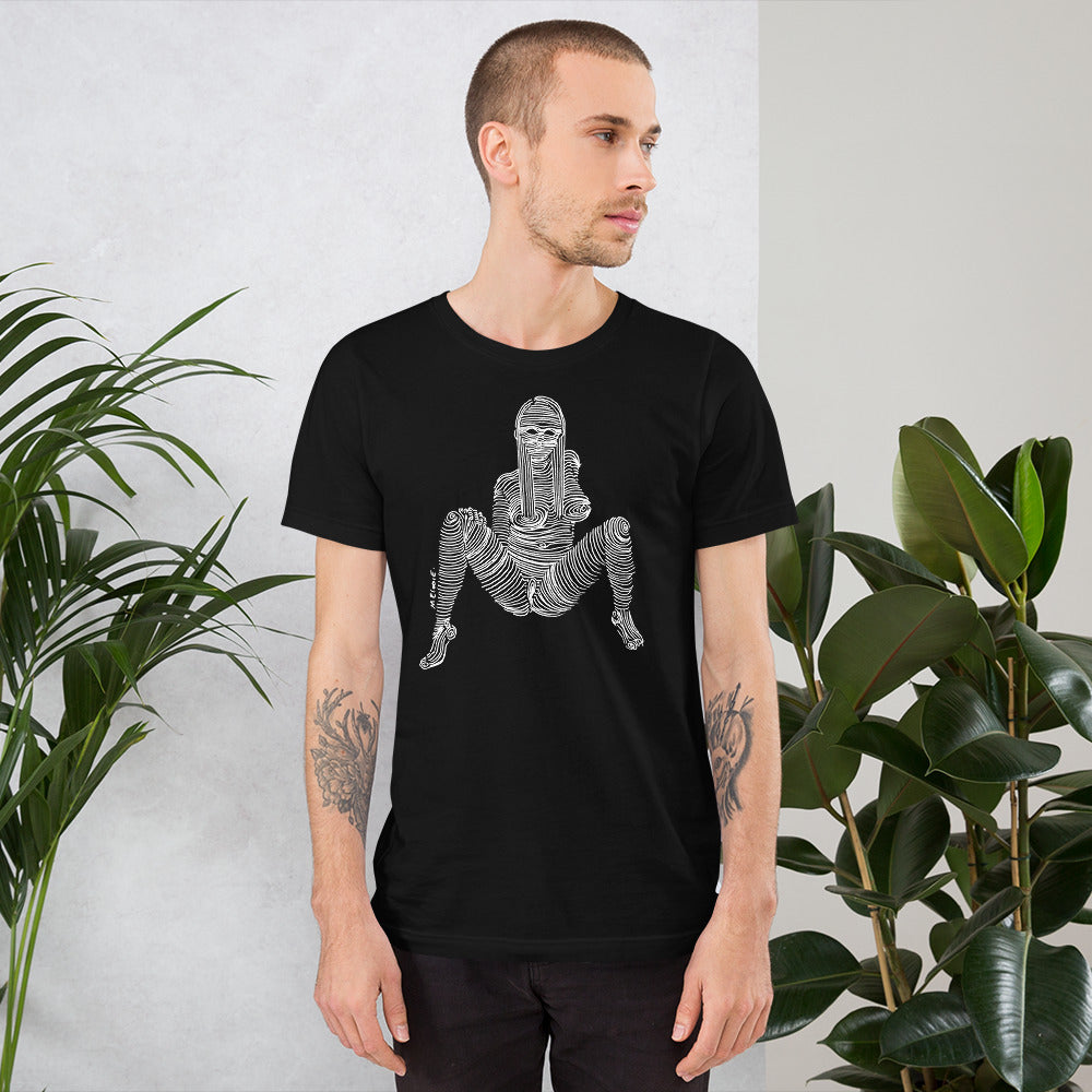 " 1/7 Deadly sins " Front and back Print Dark Short-Sleeve Unisex T-Shirt