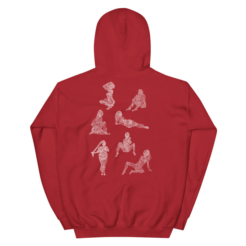 " 7/7 Deadly sins " Front and back Print Dark Unisex Hoodie