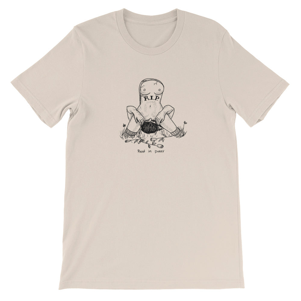 " Rest In Pussy " Short-Sleeve Unisex T-Shirt